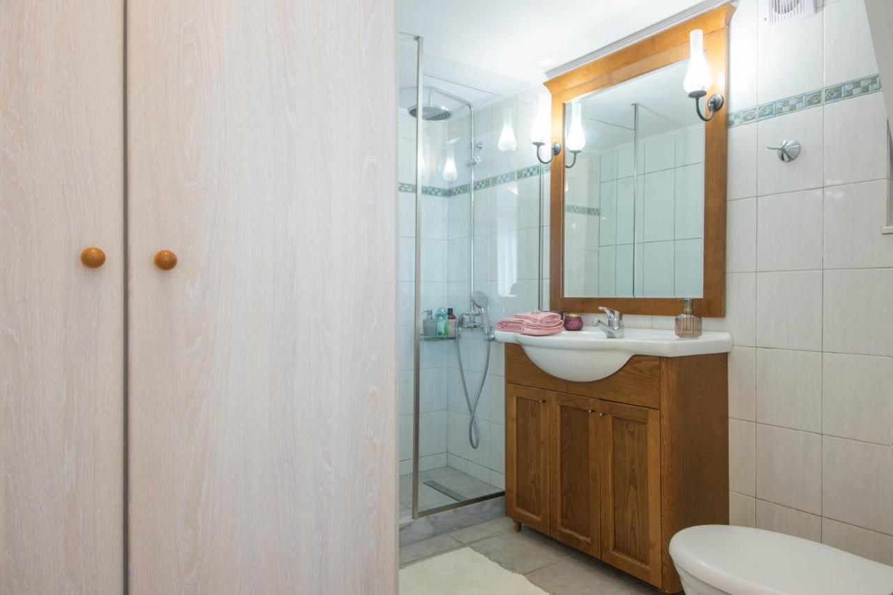 Horizon Central Apartment Amazing View 圣尼古拉奥斯 外观 照片