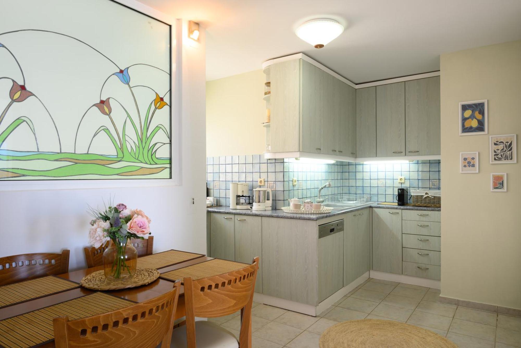 Horizon Central Apartment Amazing View 圣尼古拉奥斯 外观 照片