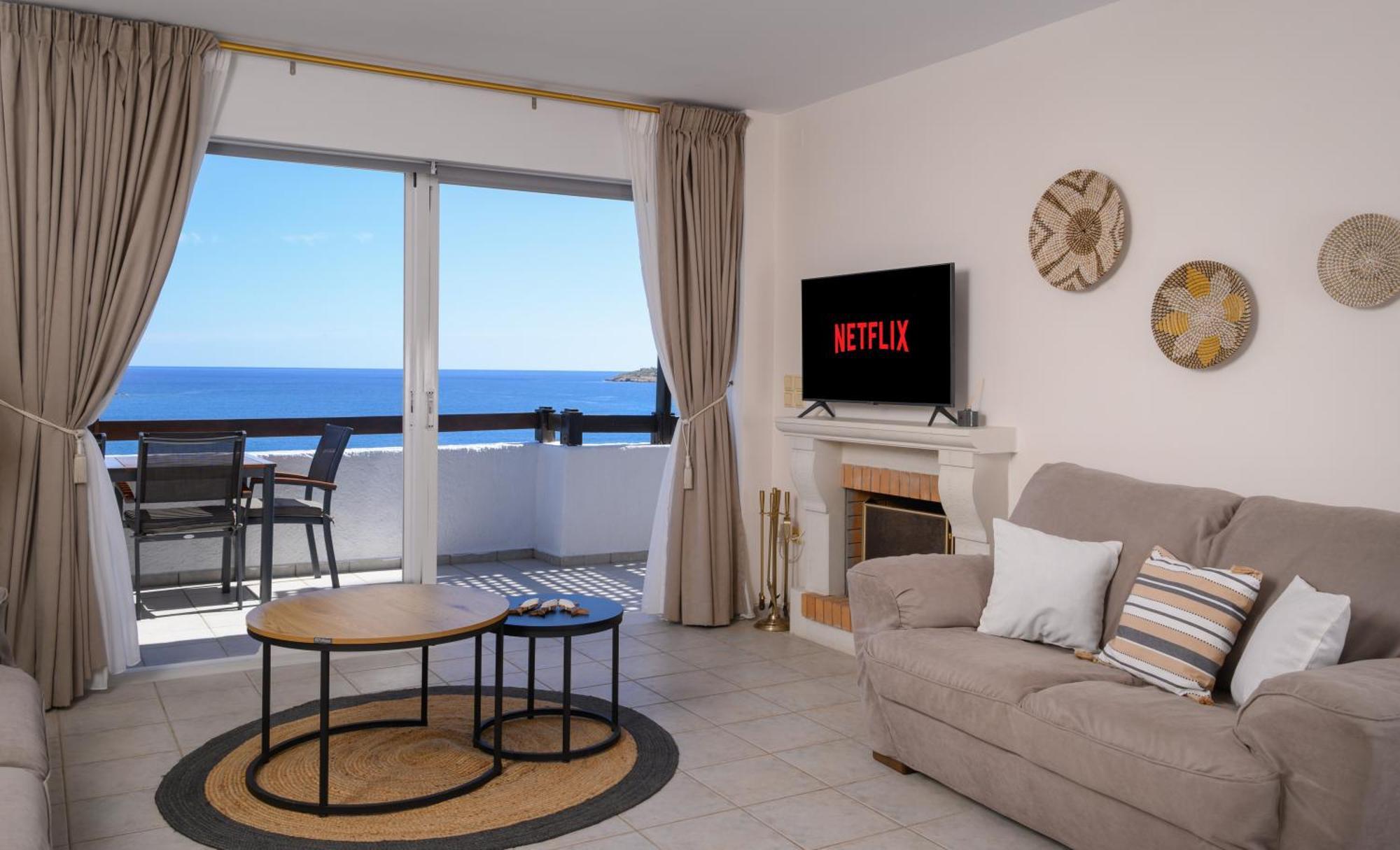 Horizon Central Apartment Amazing View 圣尼古拉奥斯 外观 照片
